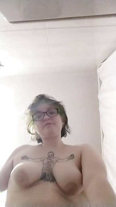 Double amputee secretly masturbates from below