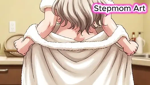 JOI Stepmom Dripping in the Kitchen - Come with me 100% You'll cum - Dirty Talk