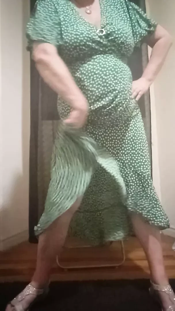 Dressed in green