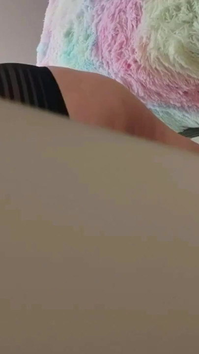 University girl finds me in her room masturbating with her panties and takes my virginity | Clip 1