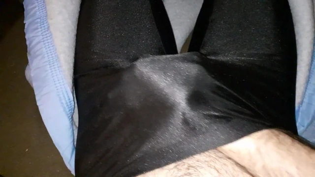 Cum in spandex