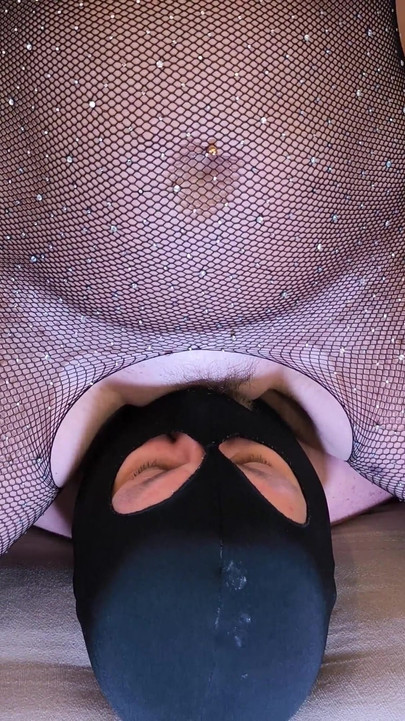 Unforgettable moment from "Femdom facesit with squirting orgasm. Handjob and cumshot in mouth. Full scene. Ep 12802"