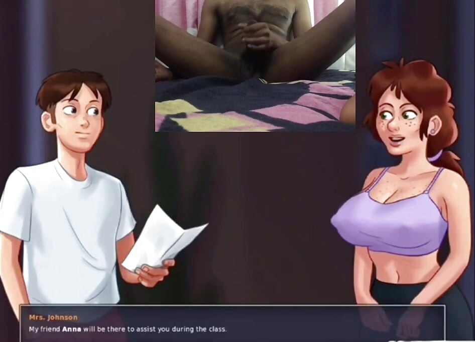 فرك زبي على معلمة اليوغا أثناء مساعدتها