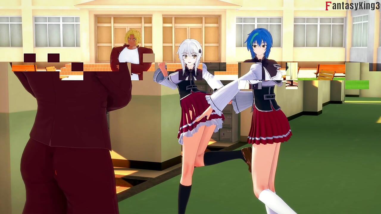 Koneko i kimono med BBC-sex – DXD NTR-galskap-serien