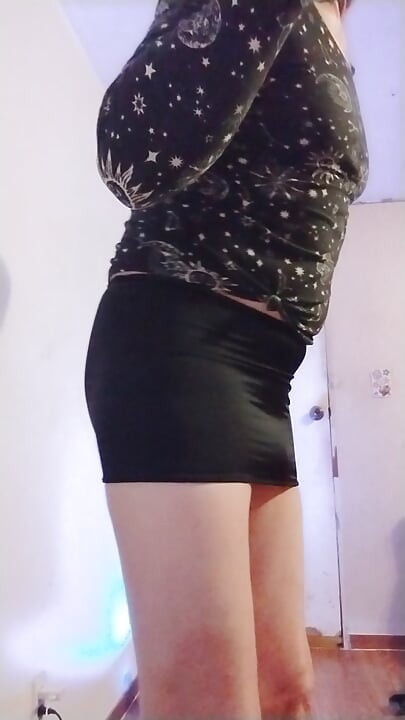 Solo fun with dildo
