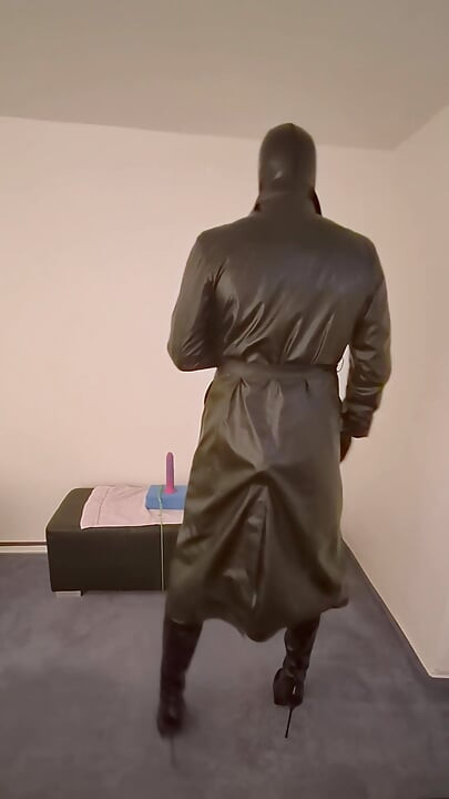 Deep, Rough, and Booted Dildo Riding