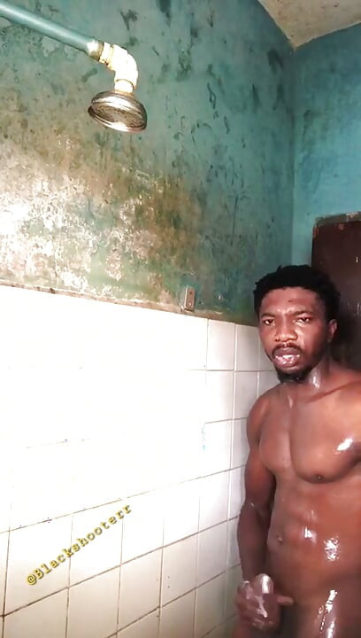 At Shower Masturbating