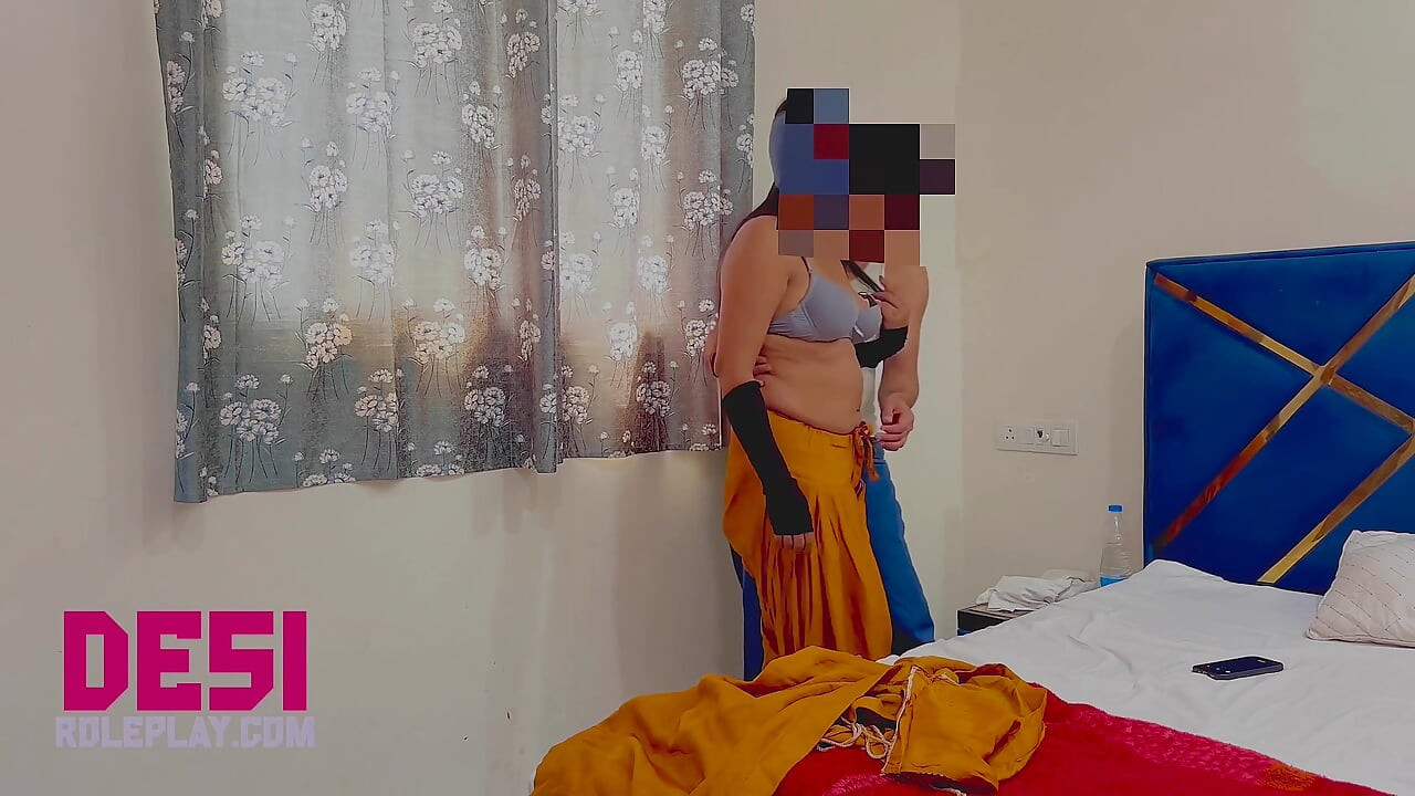 Hot Sexy Indian Maid Fucked by His Young House Owner