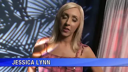 Outstanding babe Jessica Lynn got her juicy cunt slammed super hard