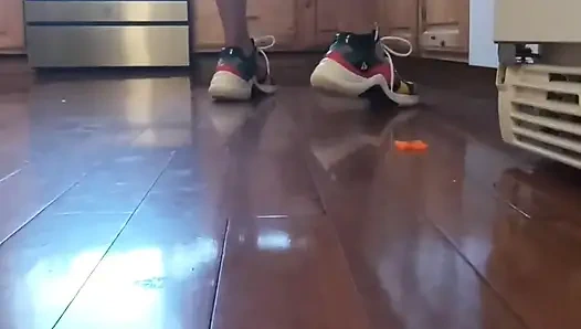 Dees Deep Clean. Dirty Housewife Dee Cleans and Picks up Around Your House with No Pants or Panties on.