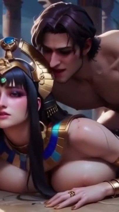 Cleopatra fucked by an Egyptian God | Clip 2