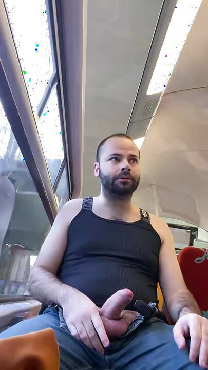Thomas Godebin se dă mare în tren