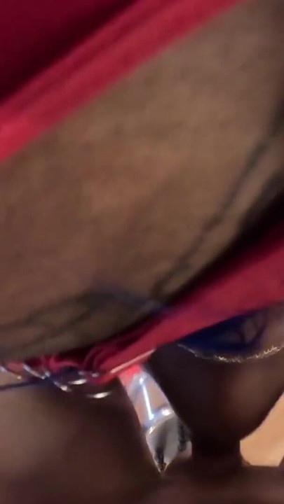 Blue Haired Black Girls Deepthroats Dick and Gets A Huge Facial | Clip 1
