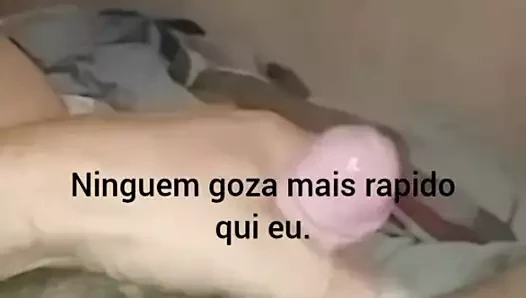 Felching porn video – Sperm coming out of the penis in slow motion