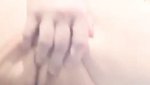 Stroking That Asshole with Her Kinky Toy While She's Watched by Her Boytoy