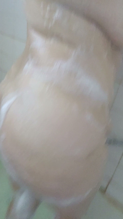 Lil tease in the shower