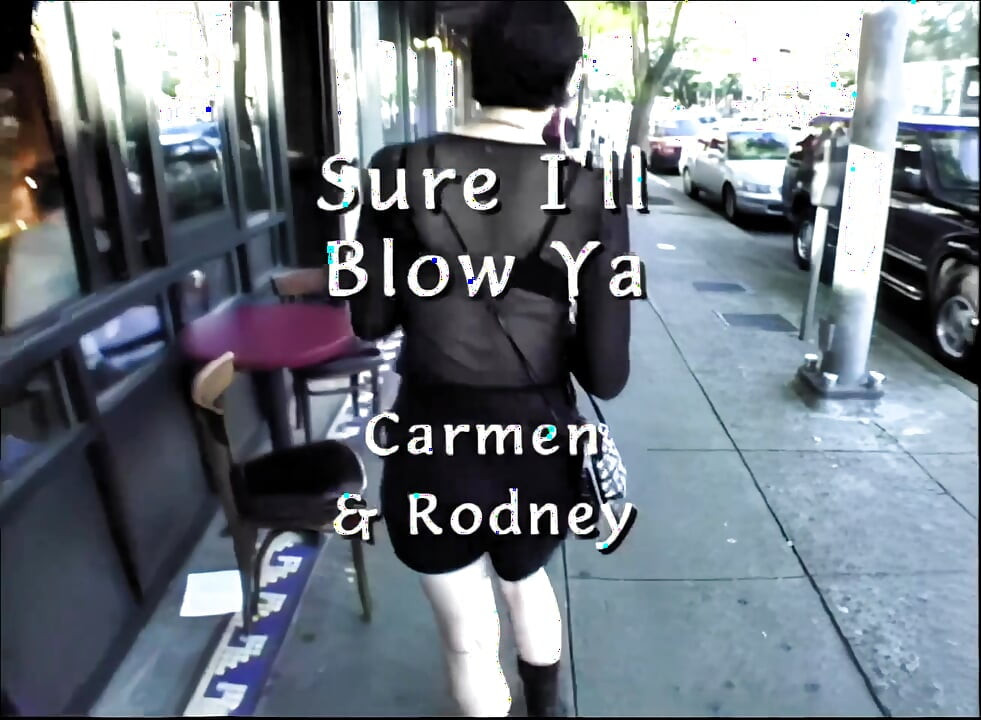 Vintage Hairy Girl Cum on Tongue! Carmen