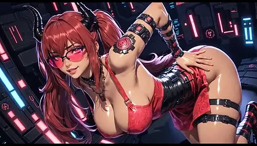 Seksi kadınlarla sadece güzel bir video, ai animasyon