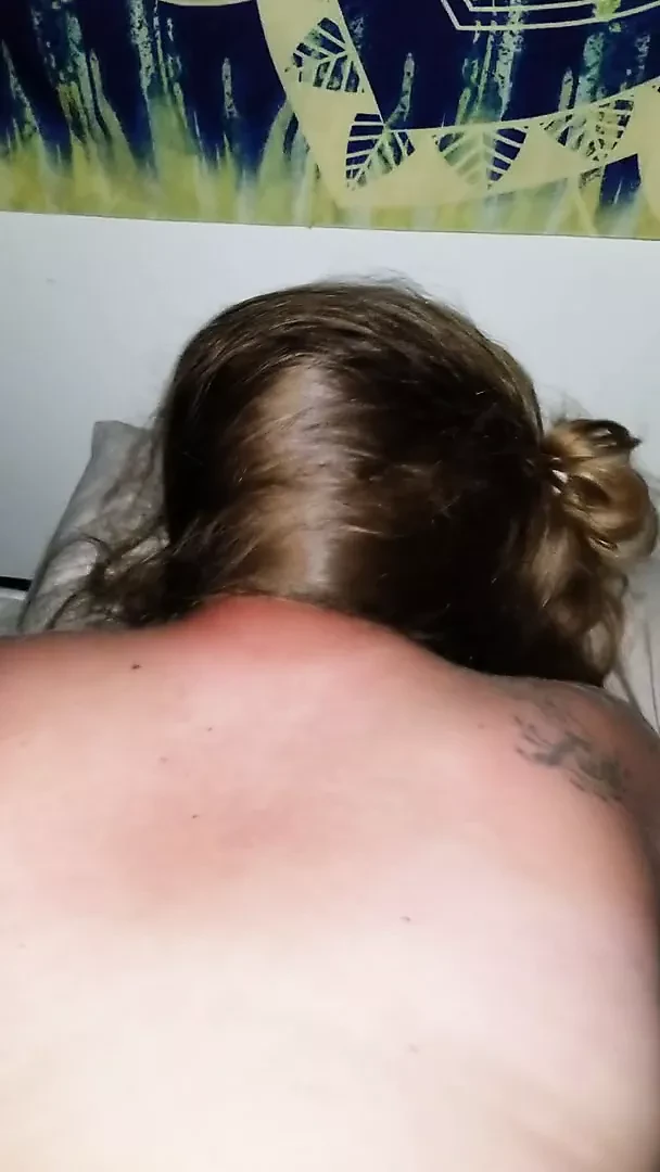 Fucking blonde woman doggystyle