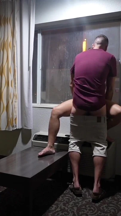 Unforgettable moment from "Pregnant Sex with Door and Window Open at Hotel"