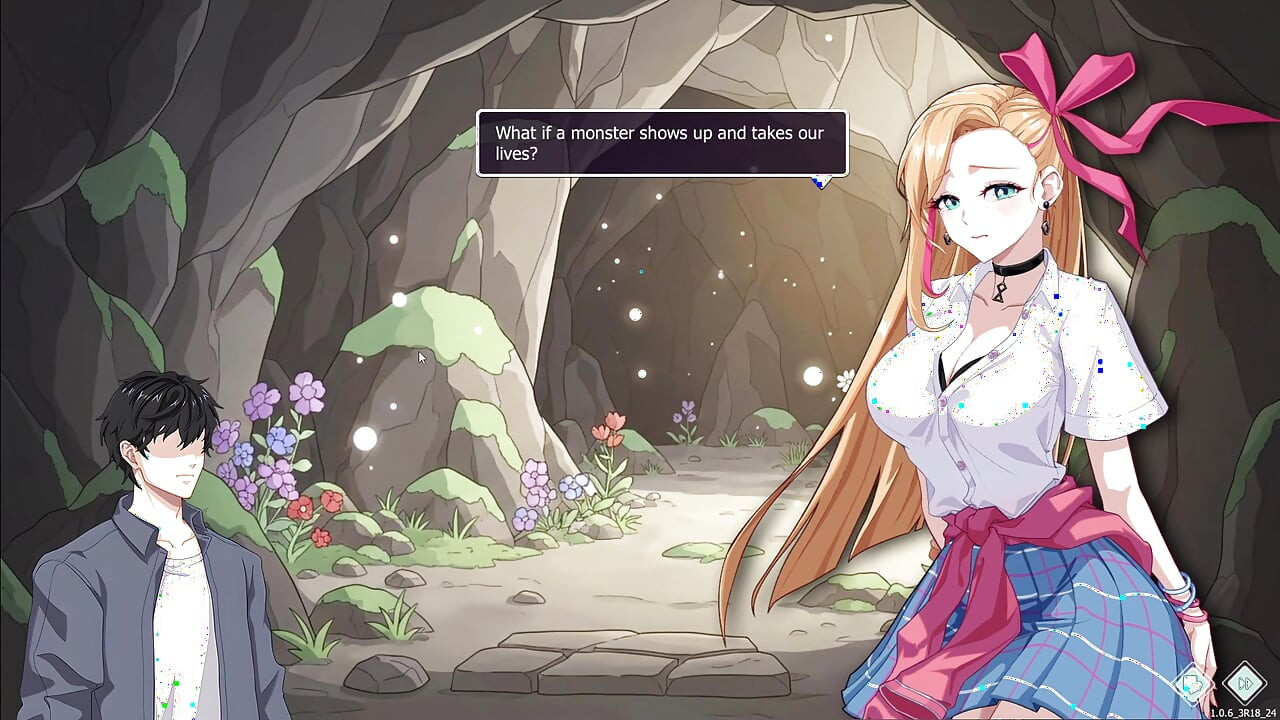 Happy student part 6! There is no light in the dorm she acsidently grubs me by my dick!