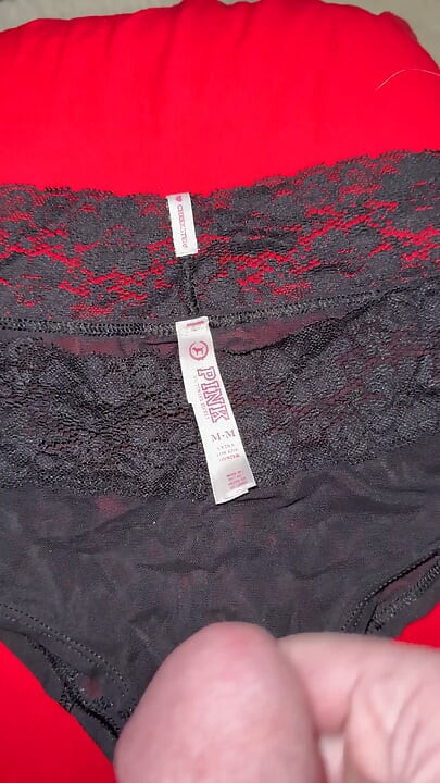Cum on Wife’s Panties 25