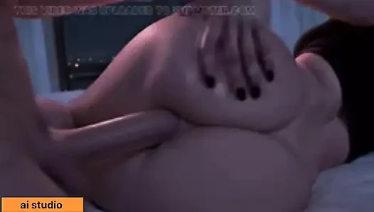 Fucking Girlfriend Tight Ass Raw While Stepsister gets Pounded in the Next Room