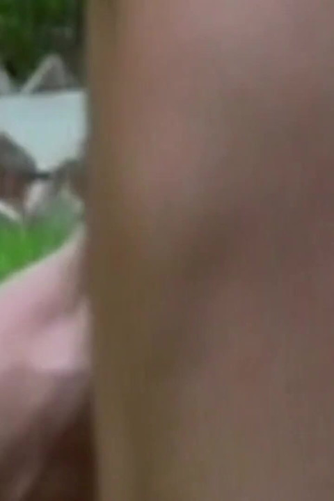 Muscular Stud Pounds Blonde Babe in Outdoor Hardcore Fuckfest
