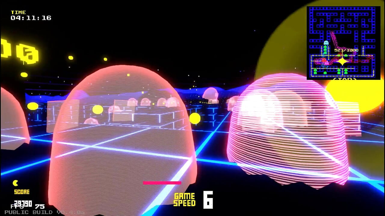 Pacman-spøkelser bestemmer seg for å knulle meg alle sammen, og kjemper om sæden min i munnen deres