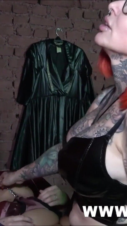 HARDCORE STRAP-ON EDUCATION!!! My first time with a dominatrix! | Clip 2