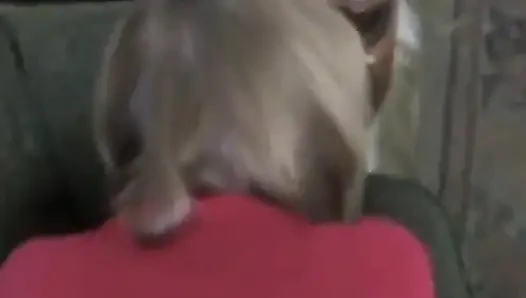 Glorious blonde mature gets jizzed in her mouth
