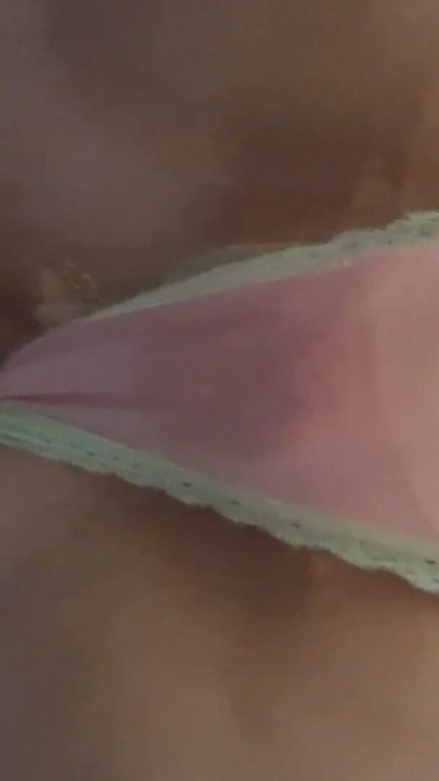 CD riding dildo cuming hands free in panties | Clip 1