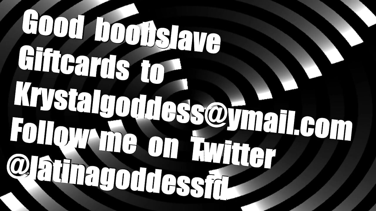 Huge seductive boob goon tease