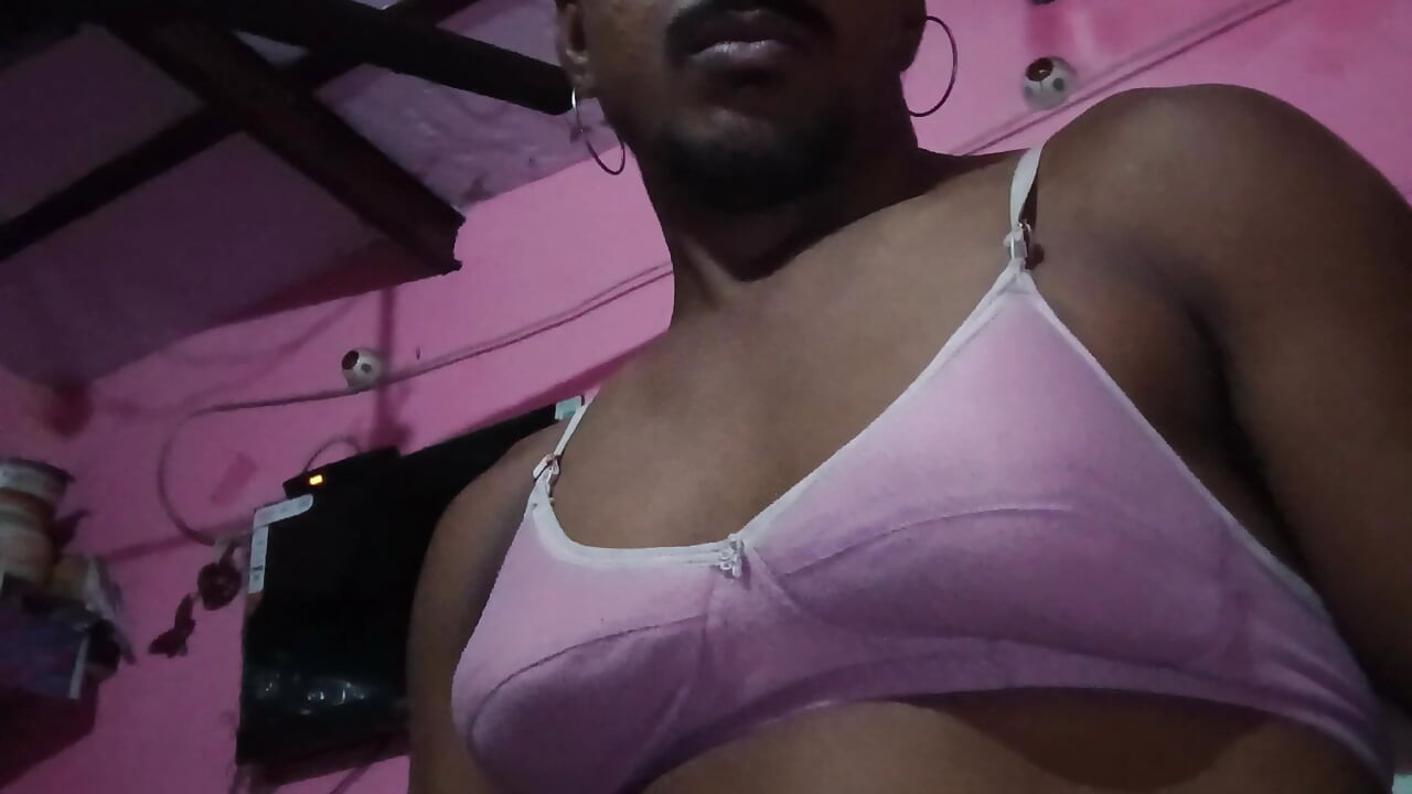 Black faced man's thick penis