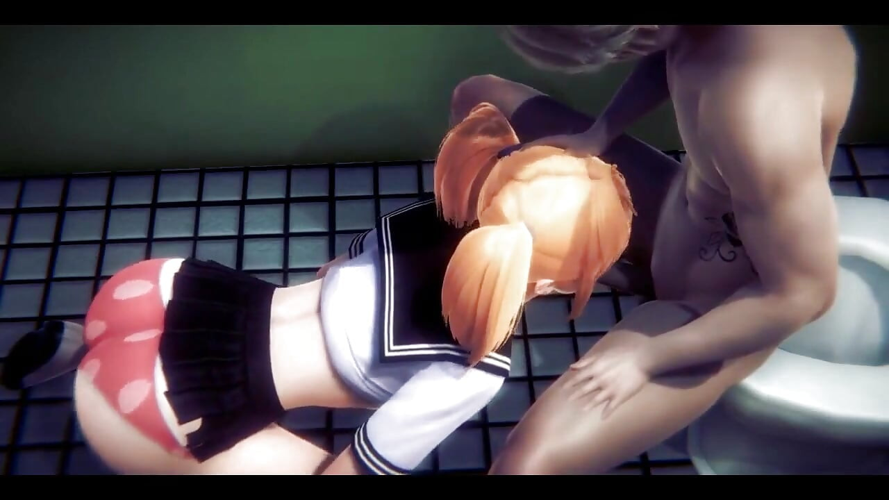 Hentai Uncensored 3D - Hardsex em um banheiro público - japonês asiático Manga Anime Film Game Porn