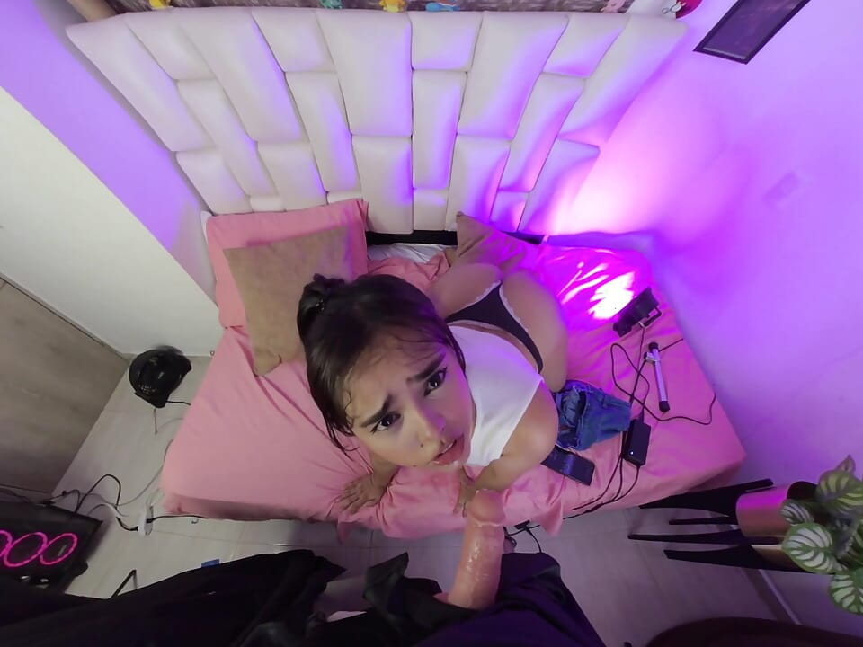 VR POV: Sucking My Crush Cock