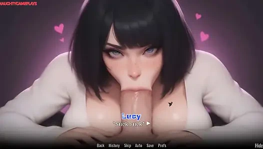 Cute Sexy Stepsister Gives Amazing Blowjob - Obsessed Lucy Part 02 By VNGTrash