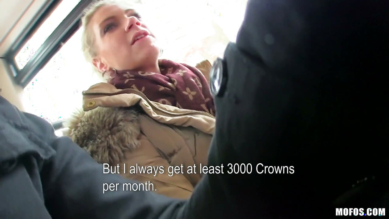 Pickups - Czech Megie Seduces Martin for Some E'asy M'o'ney Befo're a' Deep H'ardcore Pounding