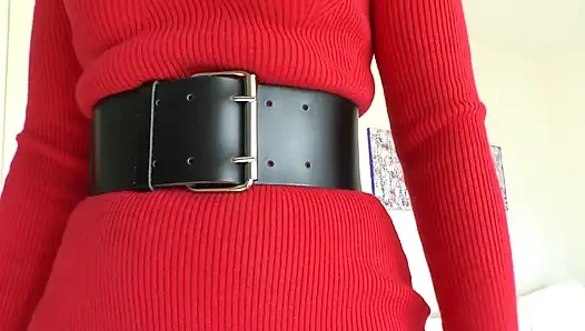 Широкие тугие ремни, часть 77, леди Виктория Валенте