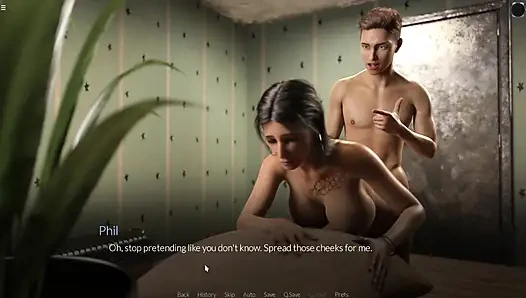Big Ass Milf Fucked In Her Asshole And Pussy With Huge Cock Doggystyle Sex