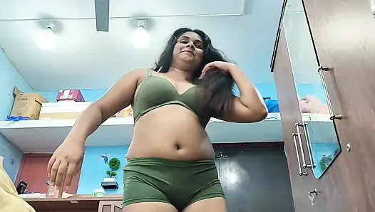 Malayali hot couple romantic sex vlog in bedroom