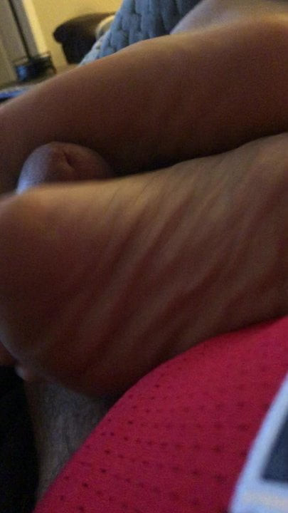 Nuevo footjob de mi novia