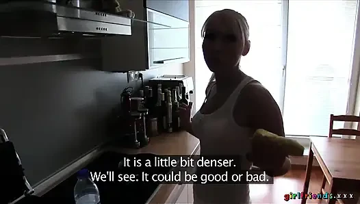 Girlfriends XXX - Lesbian Couple Take a Break From Cooking to Bang