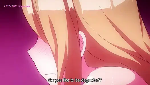 Adam versucht, ruhig zu bleiben, aber seine latte gibt ihn weg, während diese schönheiten den moment zu heißem sex schieben