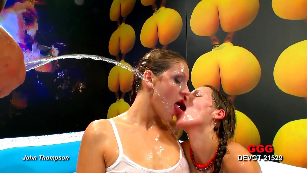 Best German Goo Girls Swapping Piss and Cum in John Thompson