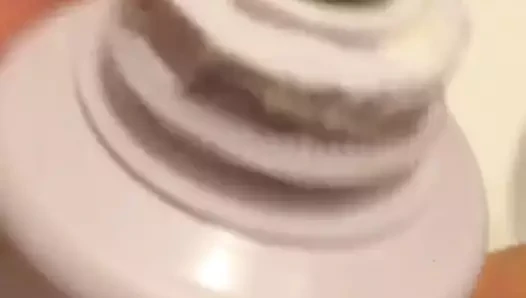 Bir iş arkadaşının kreminde benim boşalmak