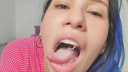 Memukul Dan Blowjob, Latina Kurus Seksi Bertemu Fetish Saya