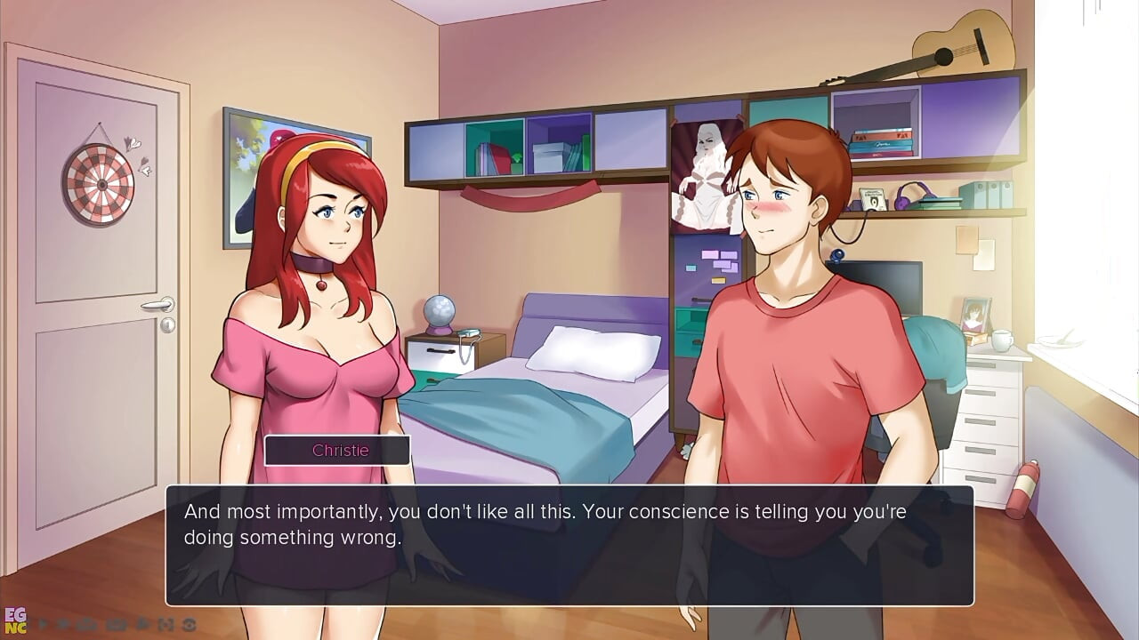 MILF Plaza 50 - горячая сводная сестра делает стриптиз для меня - от EroticGamesnc