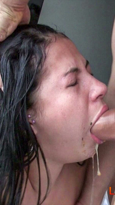 Colombian amateur whore gets rough ass to mouth gagging deep throat | Clip 1