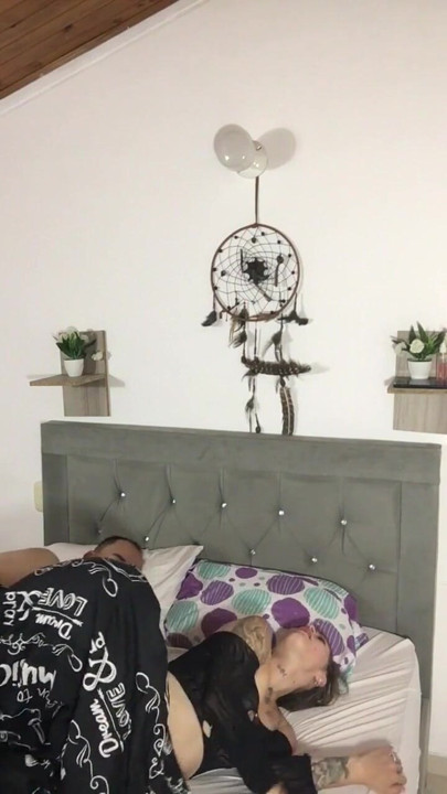 I get on top of my boyfriend and make him come inside me | Clip 2